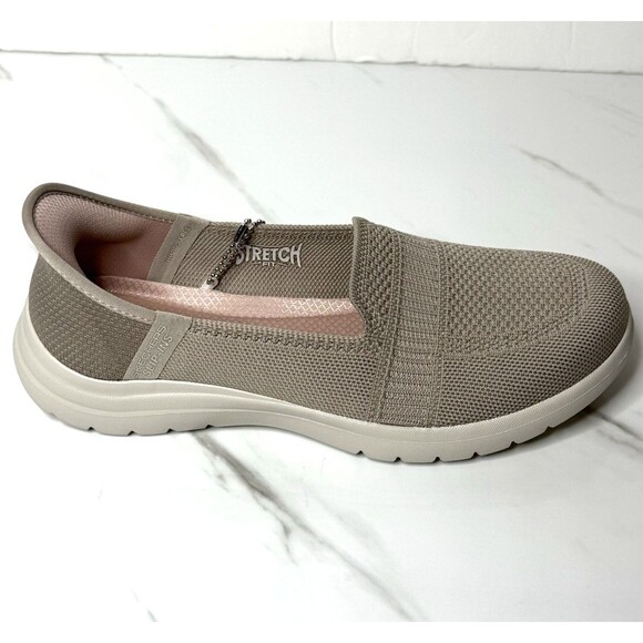 Skechers On The Go Slip-On Flex-Camellia RIGHT SHOE ONLY 7.5 Wide Fit Taupe  NWT - Picture 3 of 10